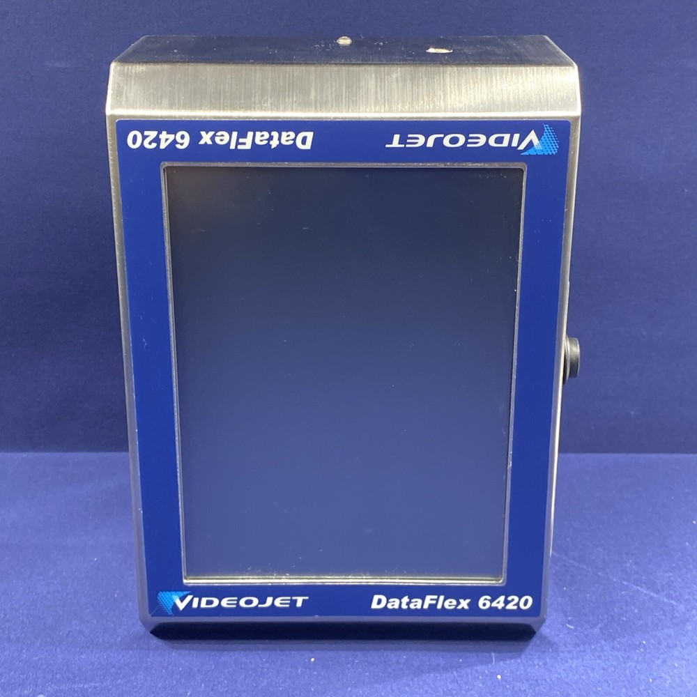 VIDEOJET DATAFLEX 6420 SCREEN