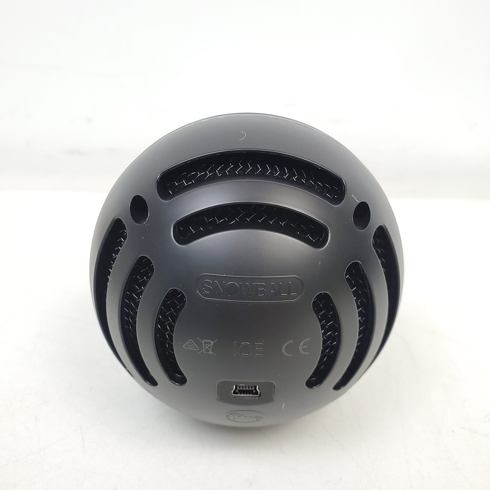 Blue Snowball iCE USB Condenser Microphone Black