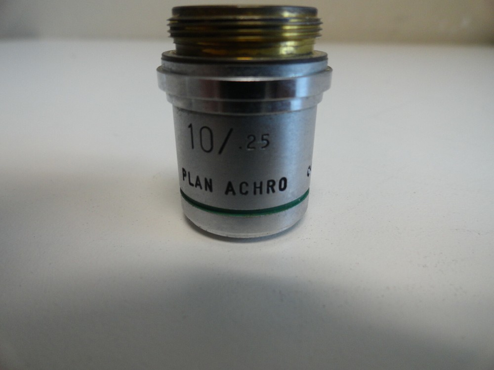 American Optical 10x/.25 Plan Achro Cat. 1019 Microscope Objective