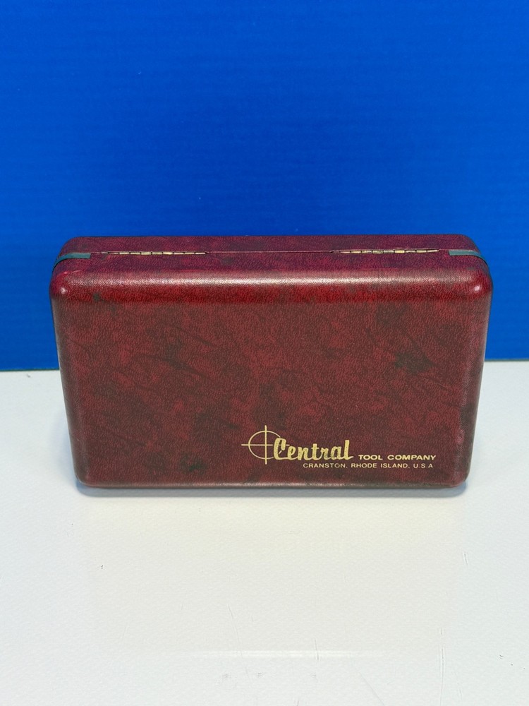Central Tools Precision Dial Indicator W/ Magnetic Base 6406 - .001" ~Untested