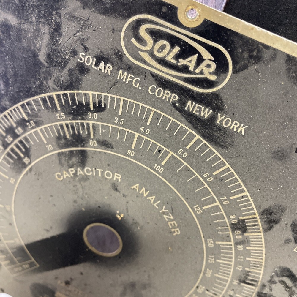 Solar Capacitor Analyzer Parts Model CE Potentiometer