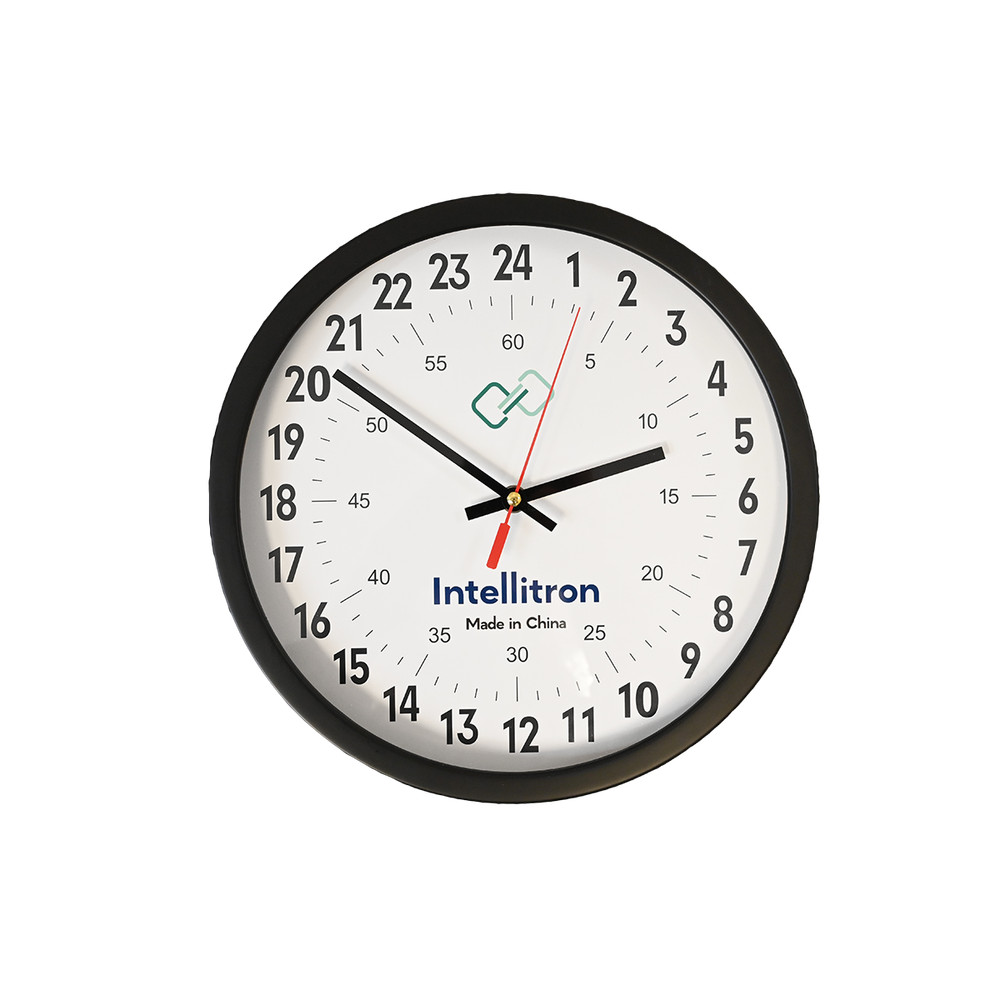 Intellitron CK-2201 24hr Quartz Wall Clock