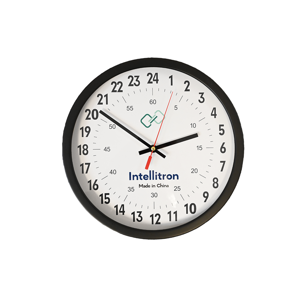 Intellitron CK-2201 24hr Quartz Wall Clock