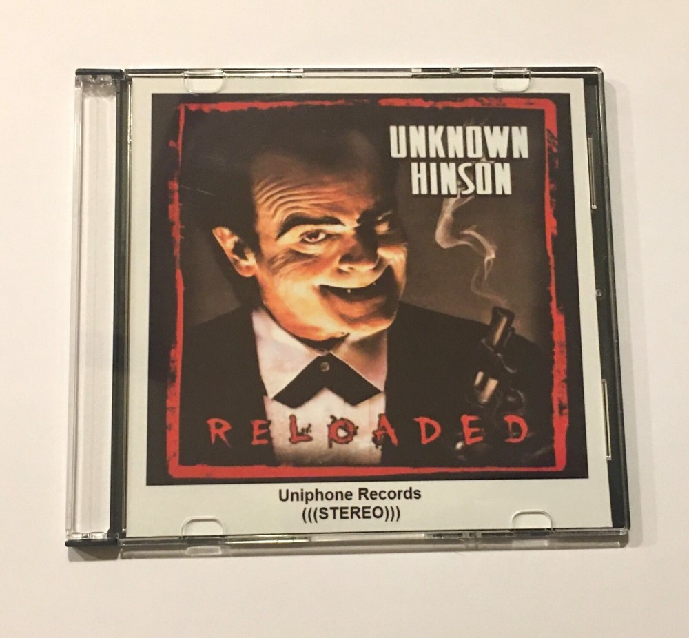 New UNKNOWN HINSON RELOADED CD Signed Limited Edition