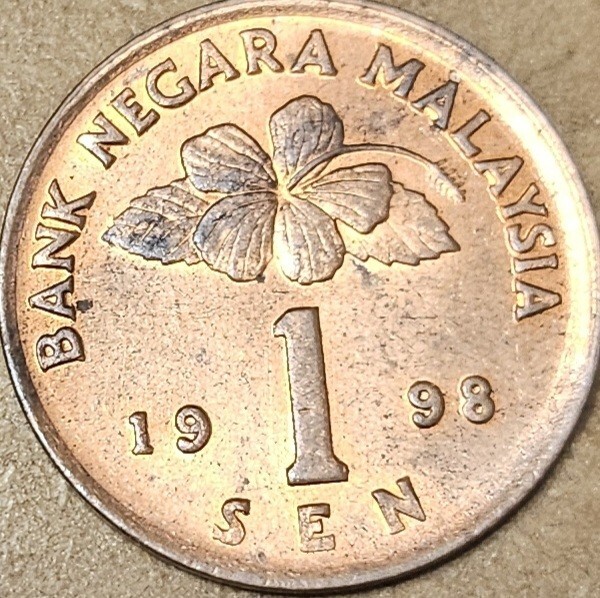 Malaysia 1 Sen 1998 UNC