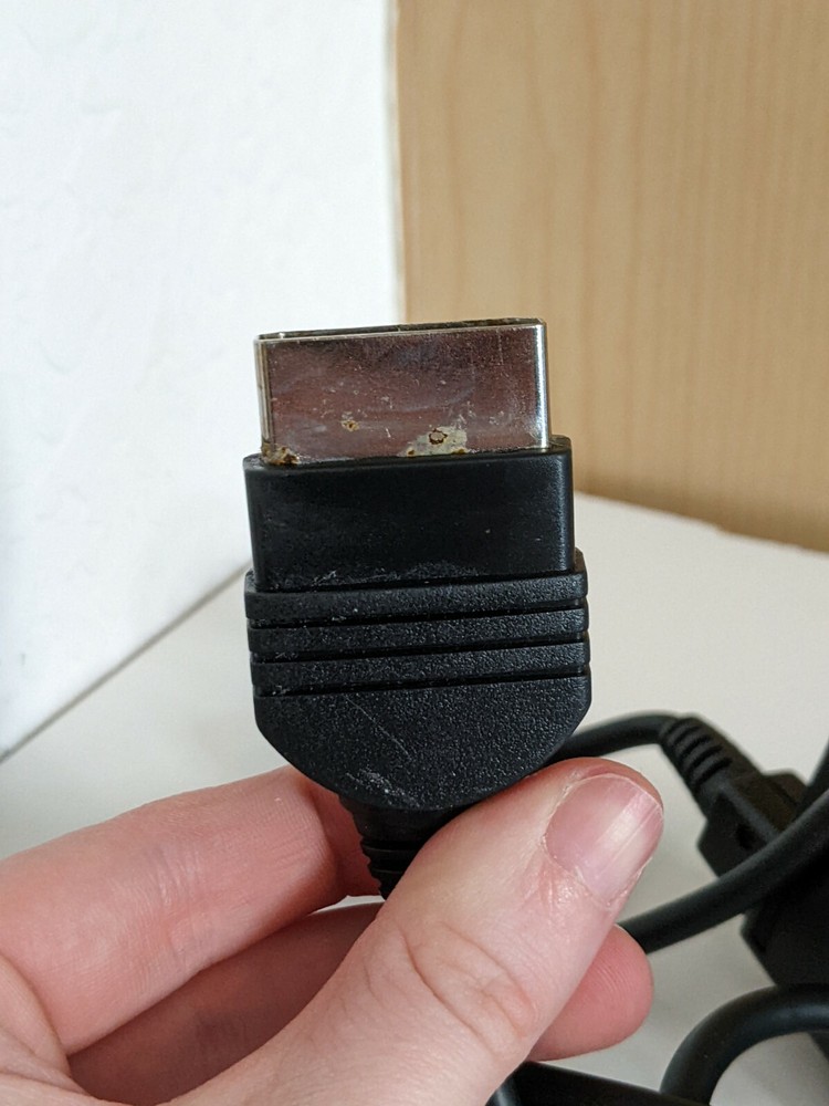 Untested Microsoft XBOX RF Adapter Cable