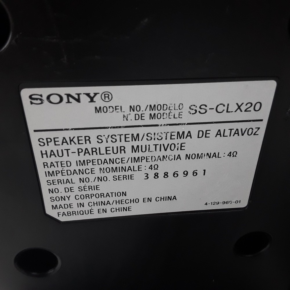 Sony HCD-LX20i CD Player iPhone iPod Dock Stereo Shelf System Remote Bundle Work