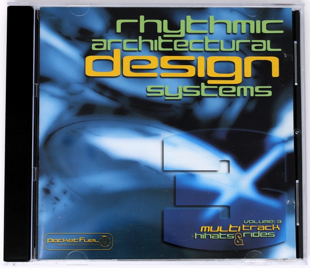 Pocket Fuel Rythmic Architectural Design Systems Vol 3 Sound Library/Sampling CD