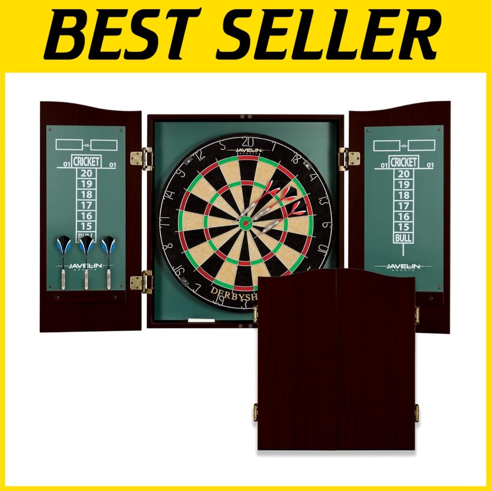 Official Size Tournament Dart Board Set