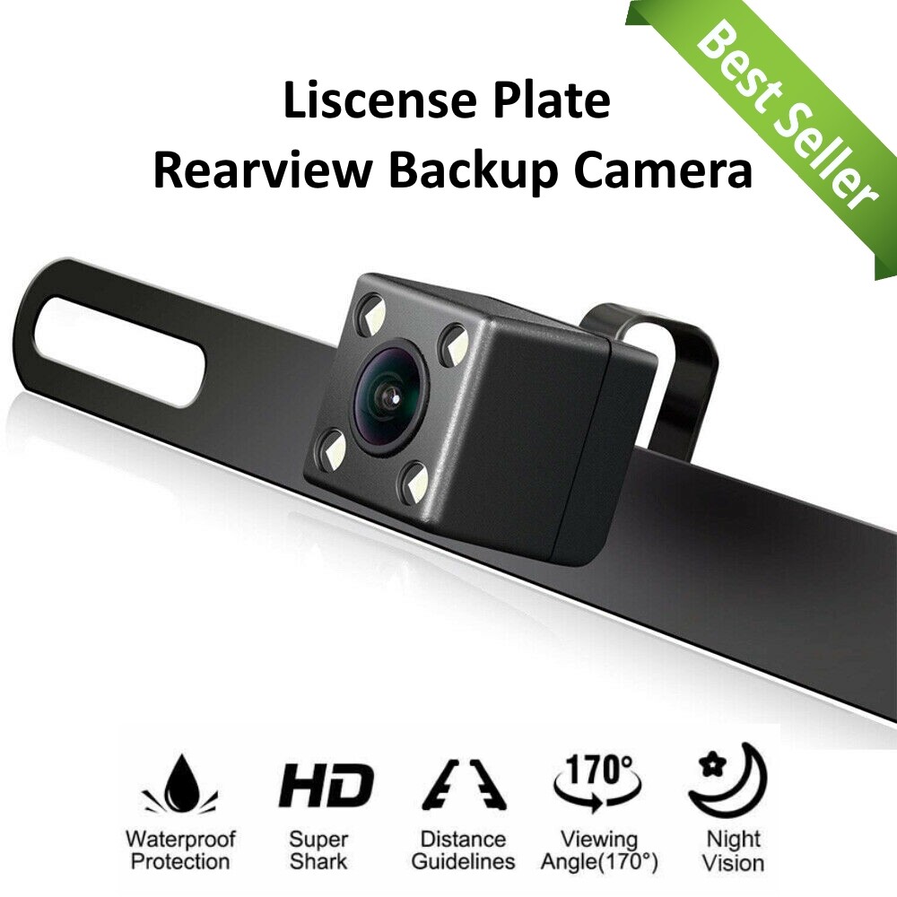 Rear View Camera Backup License Plate Night for ALPINE X009FD2 X009-FD2