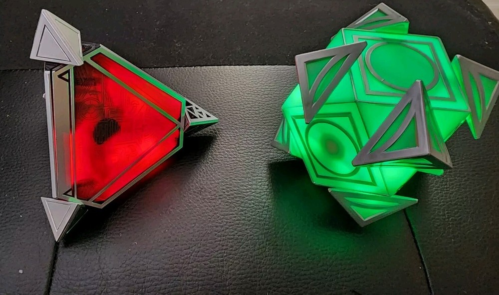 Star Wars - Holocron Set With Kyber Crystals