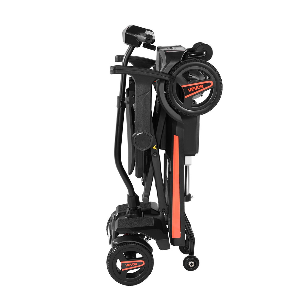 4-Wheel Electric Mobility Scooter Auto Folding Scooter with Remote Control