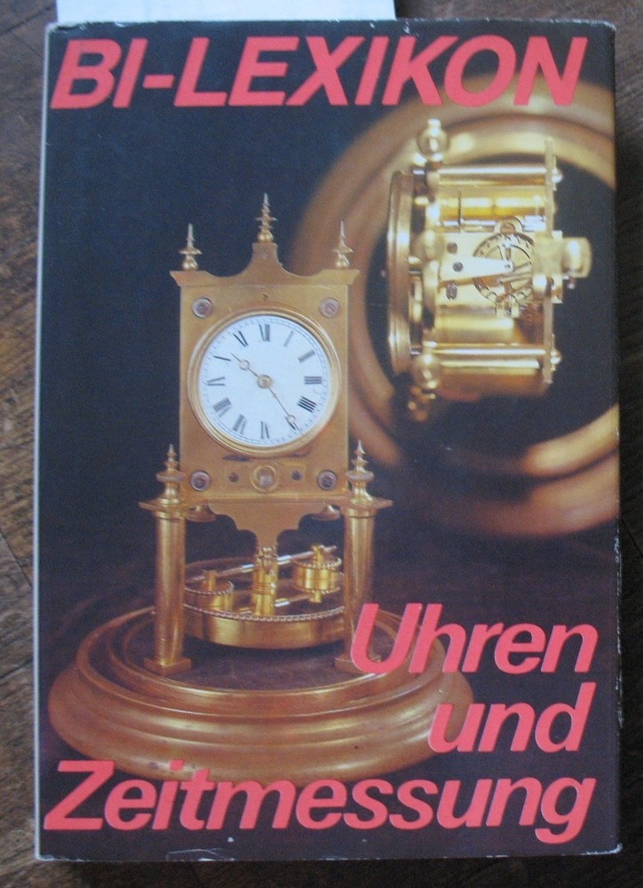 German Book Clock WATCH Design Construction Technology Assembly timekeeping Old