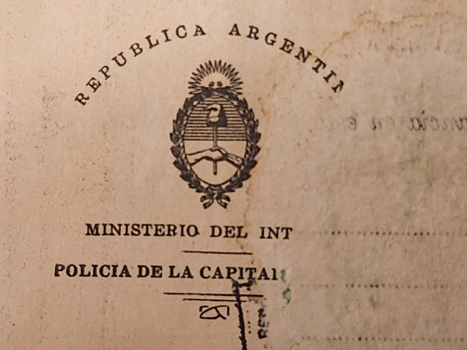 WW2 Interned sailor "Admiral Graf Spee" 1940 #4