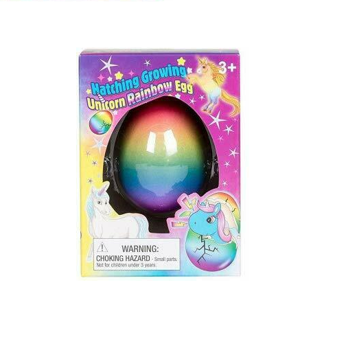 Surprise Growing Unicorn Hatching Rainbow Egg Kids Toy New
