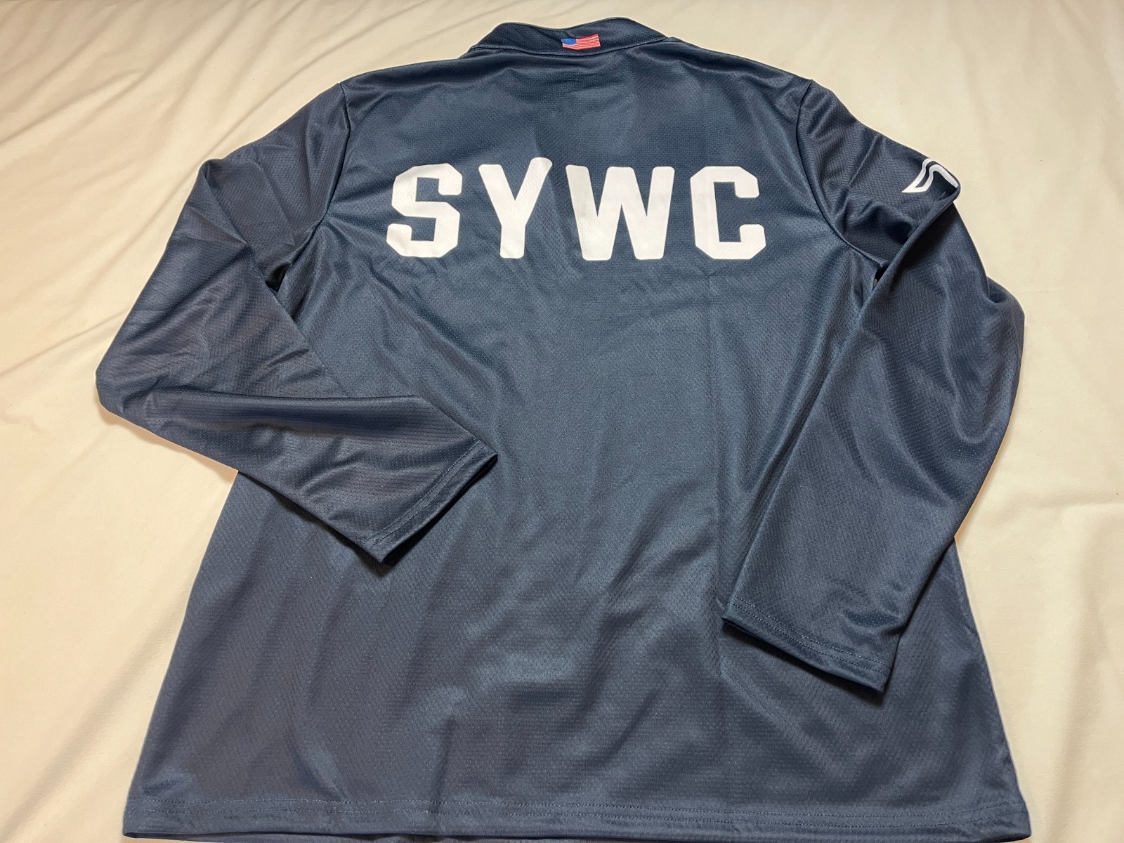 NWT Takedown Southern Youth Wrestling Club Quarter Zip Long Sleeve, Navy - XL