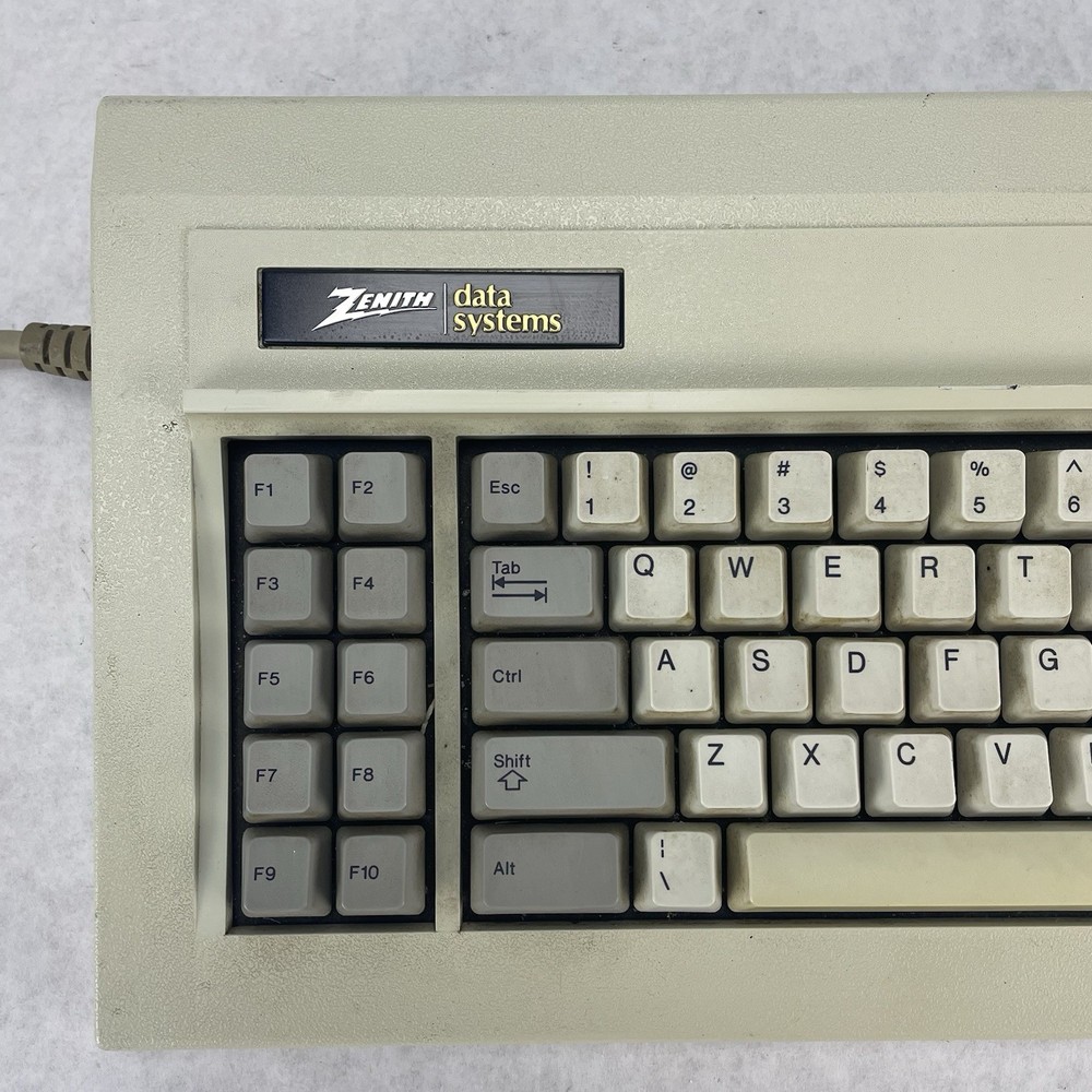 Zenith Data Systems Z-150 Keyboard Untested