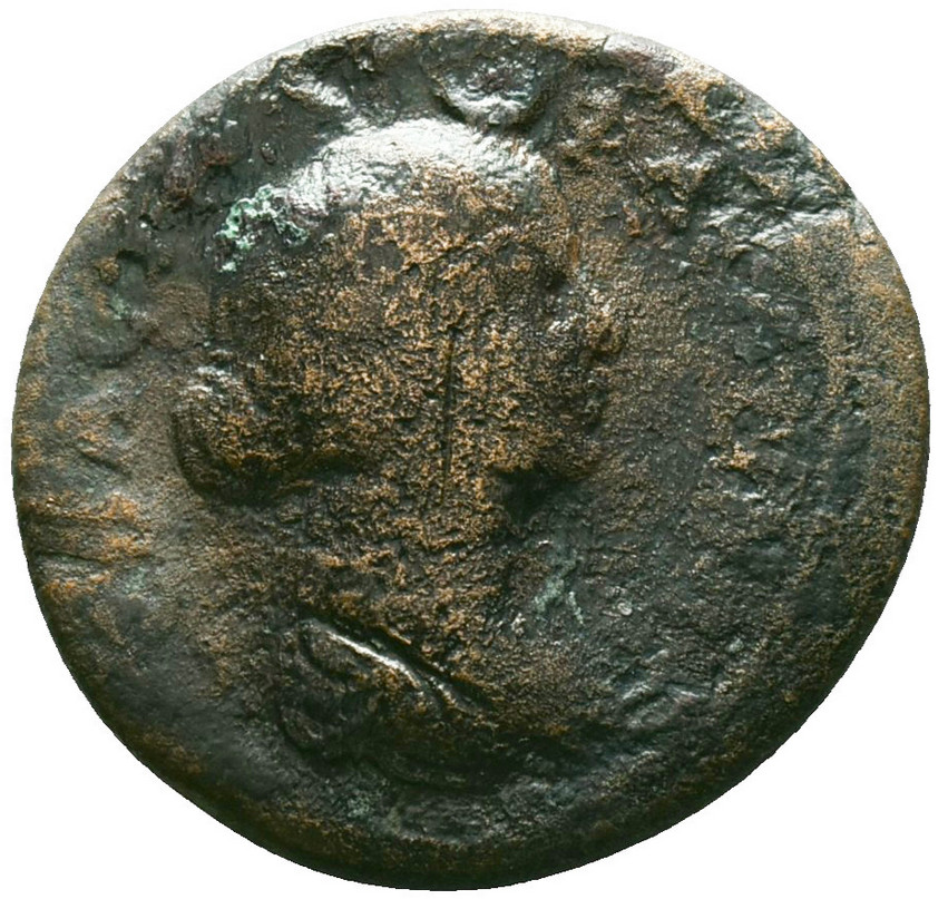 Cilicia. Hierapolis - Kastabala. Faustina II AD 147-175. *C/M* Æ 28mm. a3401