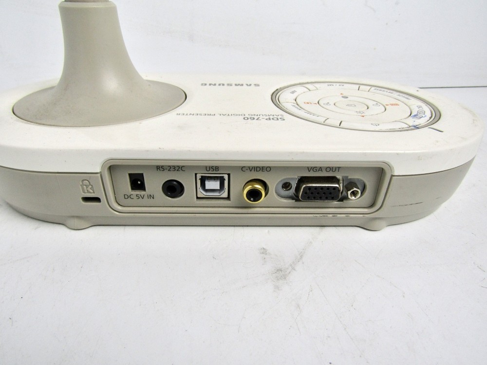 Samsung Digital Presenter SDP-760 HD Overhead Document Camera (NO AC Adapter)