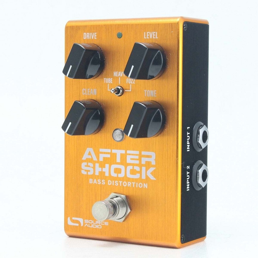 Source Audio Aftershock Bass Distortion Pedal Multi-Parameter Used B+