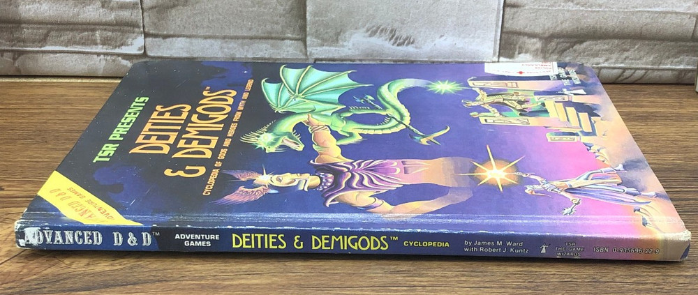 Advanced Dungeons & Dragons: Deities & Demigods 1980