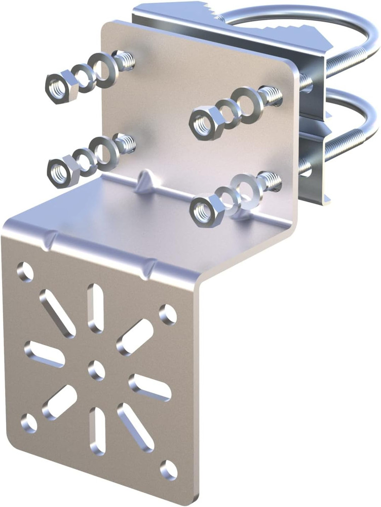 Pole Mount Bracket anti Vibration Antenna Mount Universal Wall Mounting Bracket