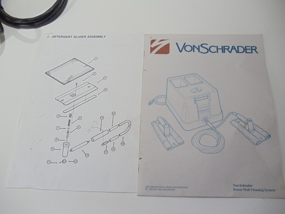 Von Schrader VS3 Power Wall Cleaning System VonSchrader