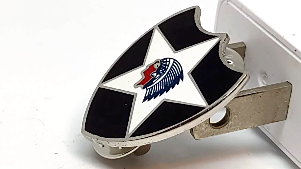 United States Army 2nd Infantry Division 1-inch Lapel Pin P14854