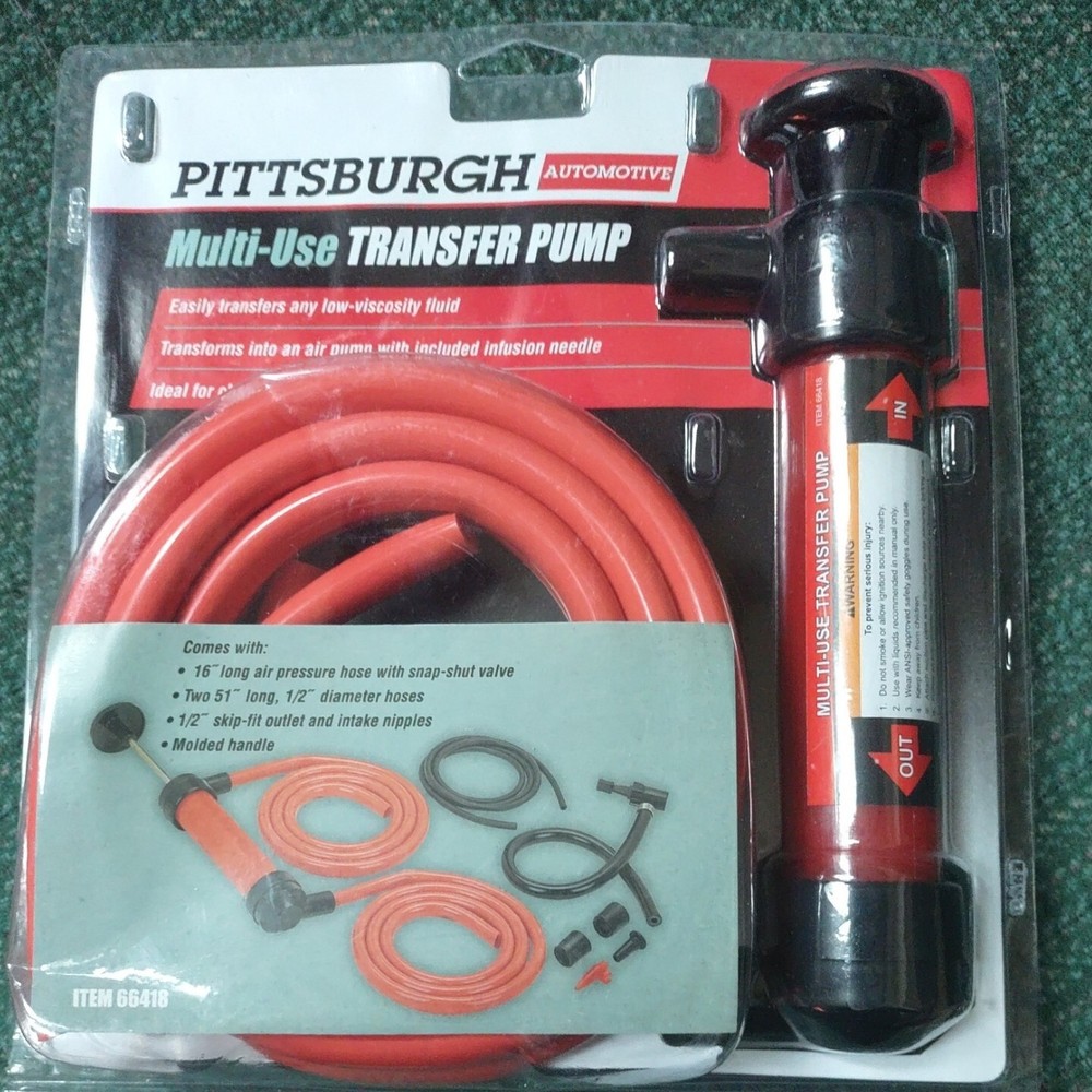 Pittsburgh Automotive Multi-Use Transfer Pump #66418 (NIP)