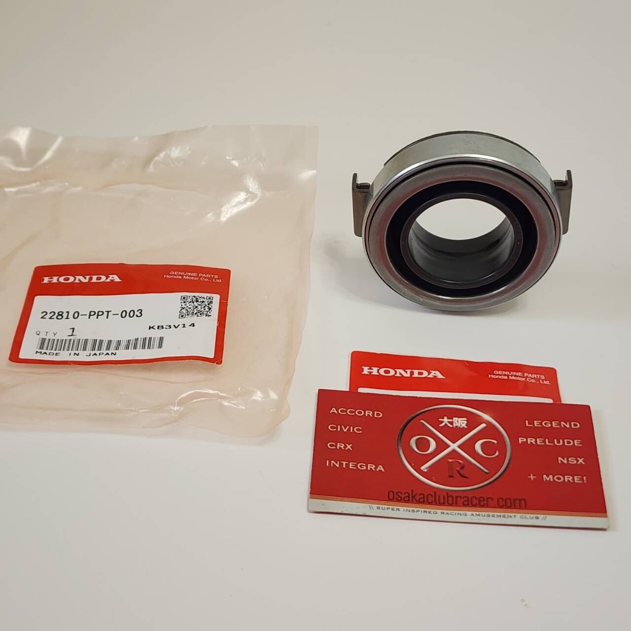 NEW Genuine OEM Honda Acura Clutch Release Bearing Manual Trans 22810-PPT-003 OE