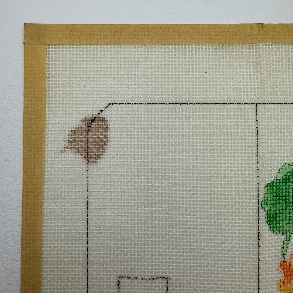 Needlepoint Flower Designs by Unknown Artist