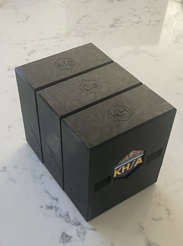 Salifert Magnesium Test Kit Organizer Box 3D Printed