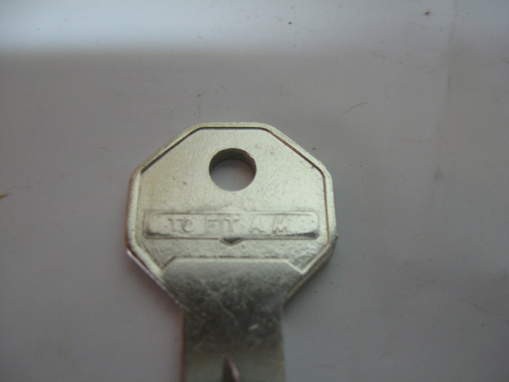 1960's AMC RAMBLER IGNITION KEY BLANK NEW REPLACEMENT NORS