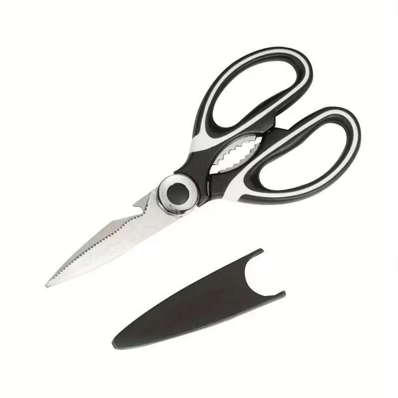 2× Heavy Duty Kitchen Shears Stainless Steel Kitchen Scissors Ultra Sharp Multi