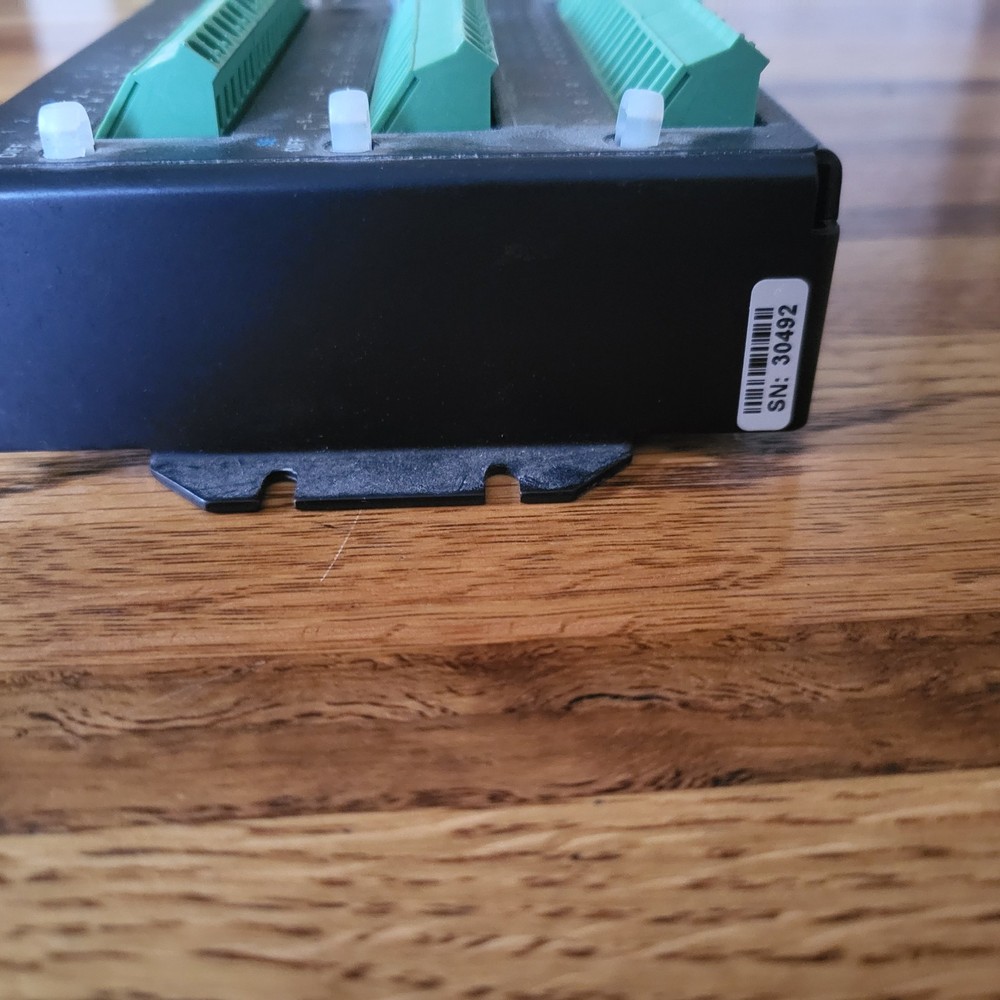 Campbell Scientific Model CR1000M data logger with wiring panel