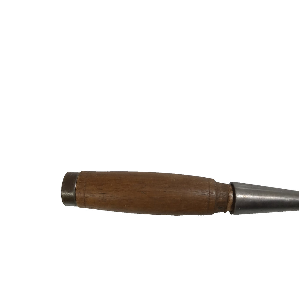 Vintage .75 Inch Socket Chisel Carpenters woodworking Bevel Edge #128