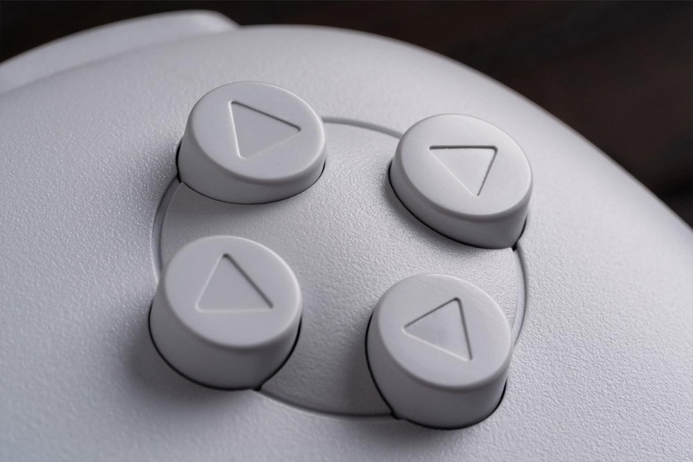 8BitDo 64 Bluetooth Controller for Analogue 3D, Switch, Switch 2, White