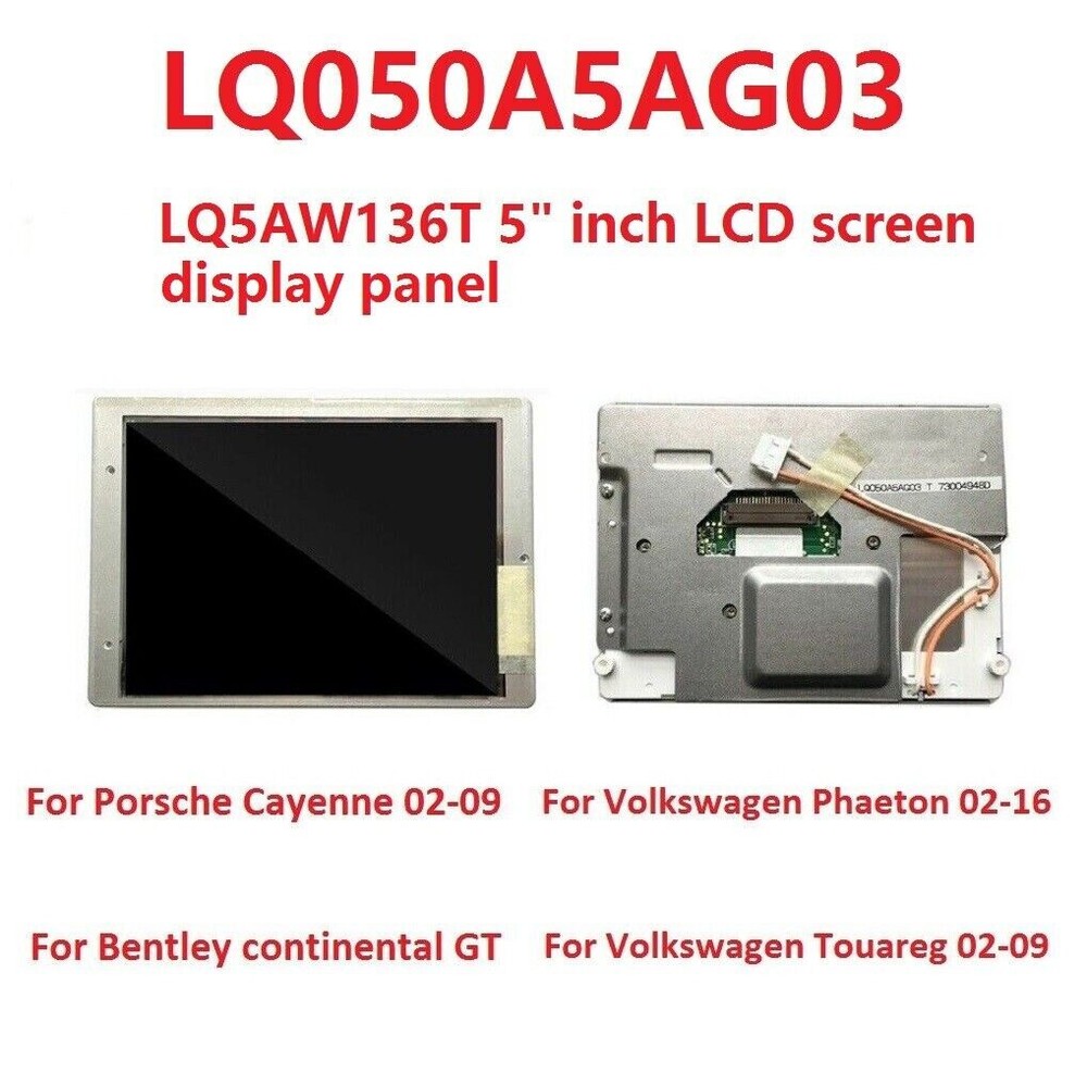 Original 5'' LCD Display Screen Panel For 2007 Bentley Continental flying spur