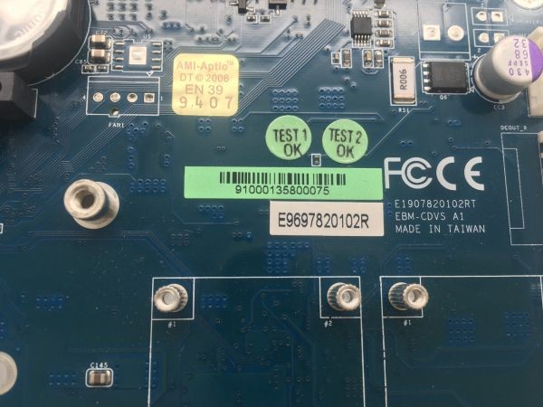 Ebm-cdvs a1 e9697820102r embedded sbc 2gb ram v/s/2usb/lan