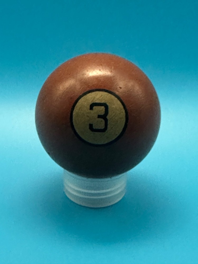 Vintage Billiard Pool Ball - Pool Ball # 3