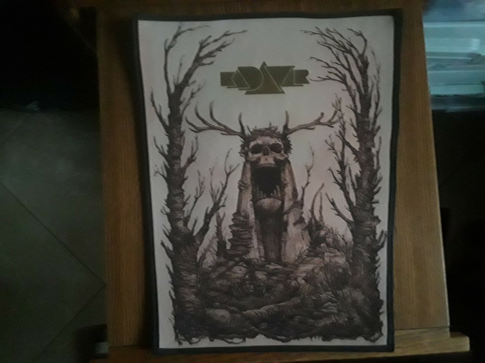 KADAVAR # 2,SEW ON SUBLIMATED LARGE BACK PATCH-