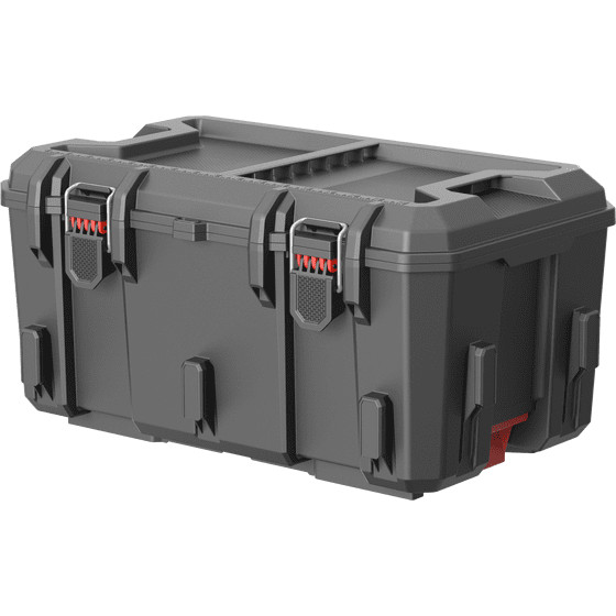 Hyper Stack Heavy Duty 3 Piece Modular Rolling Toolbox System, Black