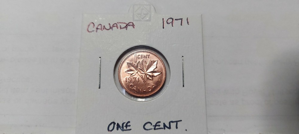 @@@ A SUPERB 1971 CANADA ONE CENT  @@@