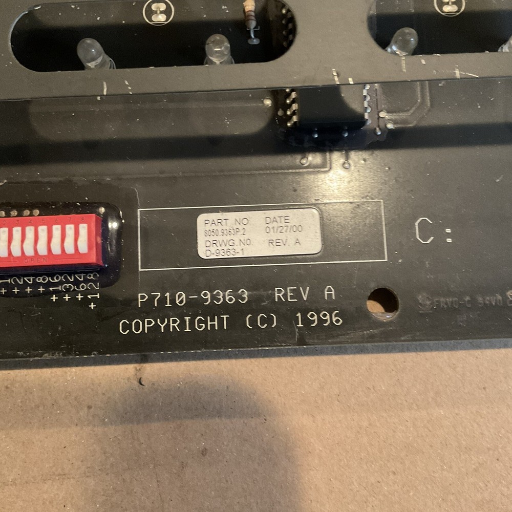 Display Solutions Character Board For Message Board Part # 8050.9363p.2