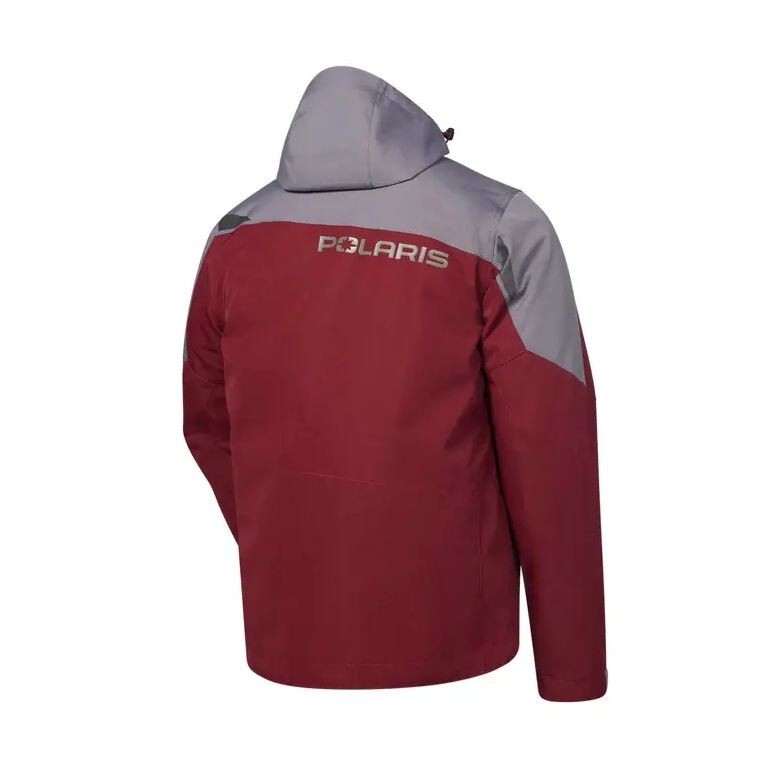 Polaris Men's Switchback Jacket 2.0 Maroon & Gray 2865309