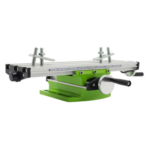 Work Table X Y Axis Bench Drill Press Vise Cross Slide Fixture Milling Machine