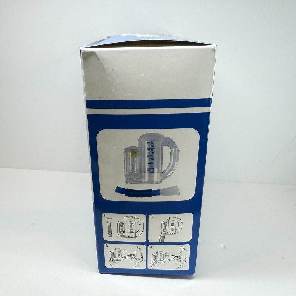 Breathing Exercise Incentive Spirometer 5000ml Lung Capacity Trainer Device