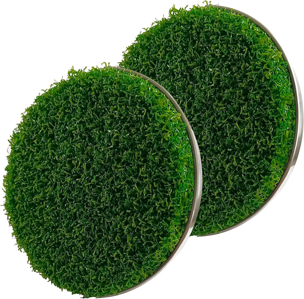 Golf Hole Cup Putting Green for Backyard Practice - 2 Pieces