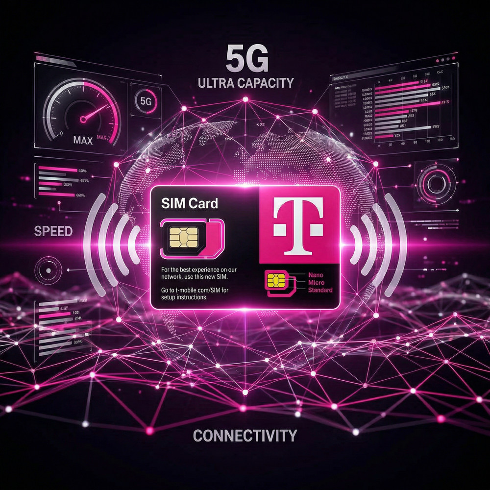 T-Mobile 5G/4G Unlimited Everything Plan $30/mo, Data, Call, Text, Hotspot, TI