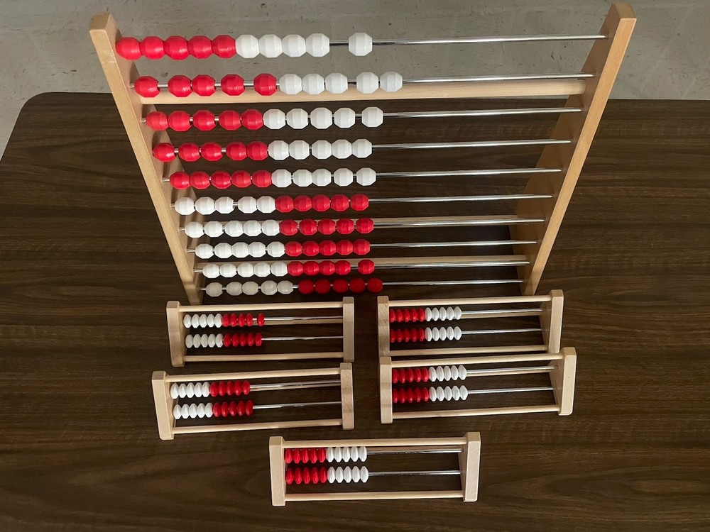 Abacus, 1 Large and 5 Small. Counting Breads Devise!